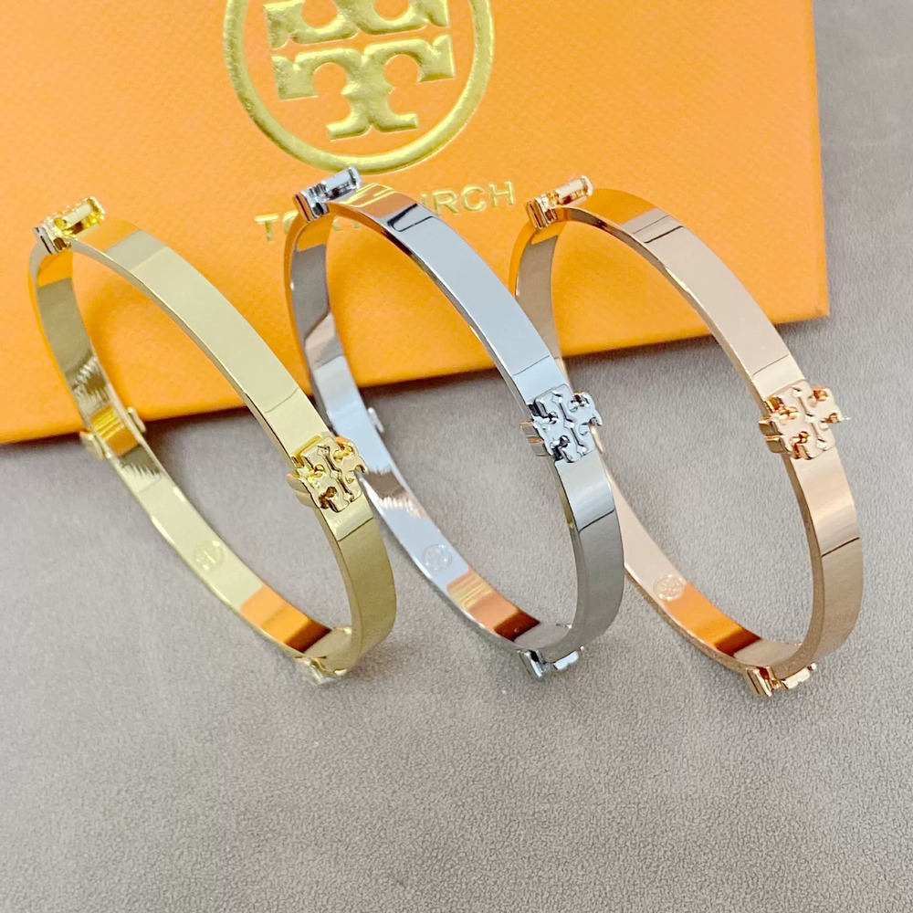 Tory Burch Trendy Alphabet Round Bracelet
